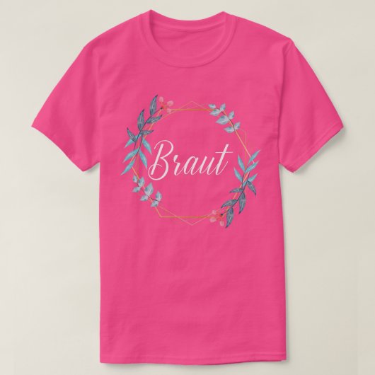 Team Bruid Bachelorette Feest Bruid 10 T-shirt (Design voorkant)