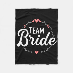 Team Bruid Bachelorette Feest Fleece Deken