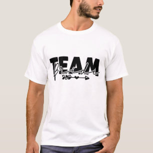 Team Bruid Bachelorette Feest Pijl Shirt