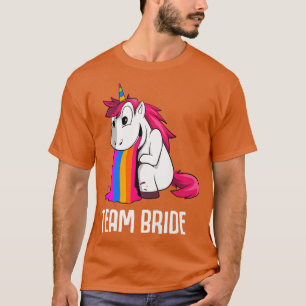 Team Bruid Bachelorette Feest T-shirt