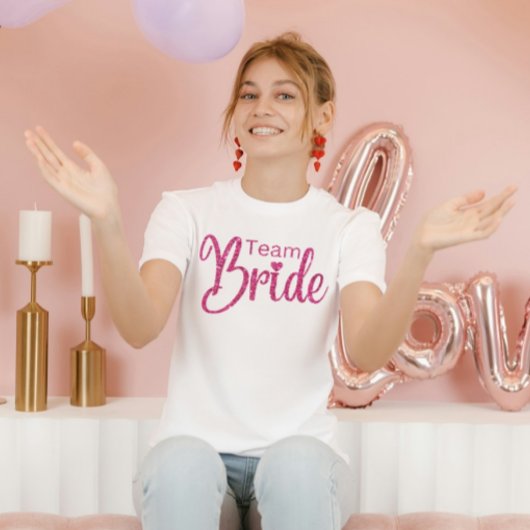 Team Bruid Bachelorette Party Bruidsmeisjes Bruids T-shirt