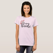 Team Bruid Bachelorette Party T-shirt (Voorkant volledig)