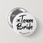 Team Bruid Bruidsjurk Knop Ronde Button 5,7 Cm (Voorkant /achterkant)