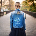 "Team Bruid" Bruidsmeisjes Getuige van de Bruid Ma Denim Jacket<br><div class="desc">Persoonlijk ontwerp voor het bruidsgezelschap.</div>