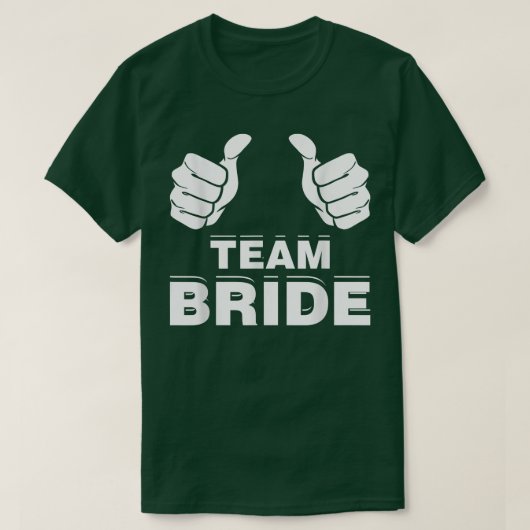 Team Bruid Cadeau1169 T-shirt (Design voorkant)
