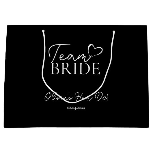 Team Bruid cadeautas - Fun Hen Party  (Voorkant)
