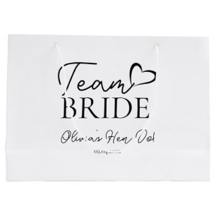 Team Bruid Cadeautas - Perfecte Bachelorette Feest