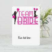 Team Bruid - cheerleaders (Staand voorkant)