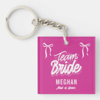 Team Bruid Coquette Boog Bruidsmeisje Gift