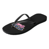 Team Bruid Creatieve Trouwpartij Teenslippers (Schuin)