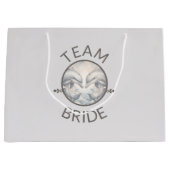 Team Bruid Dolfijn Style Vrouwen Groot Cadeauzakje (Voorkant)