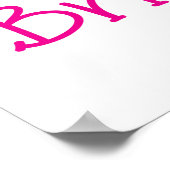 Team Bruid - getuige Poster (Hoek)