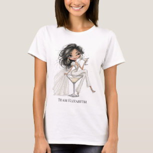 Team Bruid Hen Party Trouwstoet T-shirt