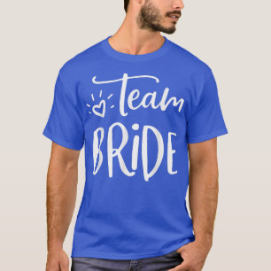Team Bruid Huwelijksfeest Funny Huwelijk T-shirt
