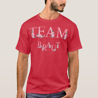 Team Bruid JGA vrijgezellenfeest T-shirt
