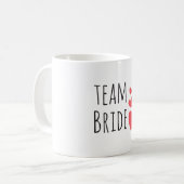 Team Bruid Koffiemok (Voorkant links)