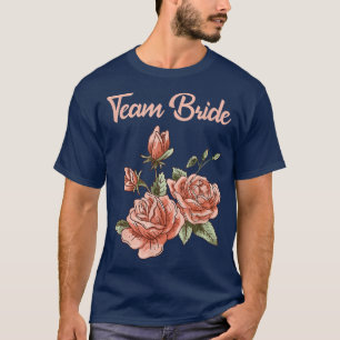 Team Bruid Kostuum Trouwfeest Hen Party Idee T-shirt