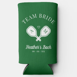 Team Bruid Laatste Zwaai Pickleball Bachelorette Seltzer Blikjeskoeler
