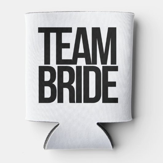 Team bruid om te zijn blikjeskoeler (Voorkant)