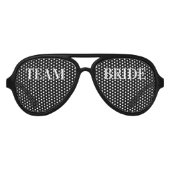 Team bruid partij fotoshoot aviator zonnebril (Voorkant)