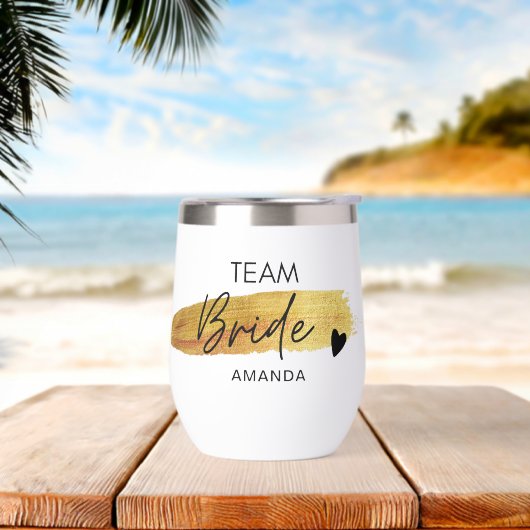 Team Bruid Persoonlijke Bachelorette Party Favor (Strand)