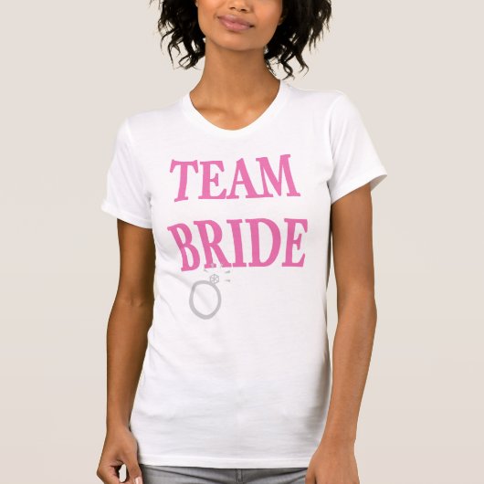 Team Bruid Ring T-shirt (Voorkant)