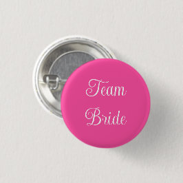 Team Bruid Ronde Button 3,2 Cm