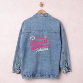 Team Bruid | Team Bruid vrijgezellenfeest cadeautj Denim Jacket (Hangar)