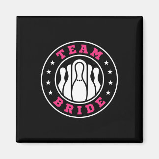 Team Bruid Team Bruidegom Bowling Bachelorfeest Hu Magneet