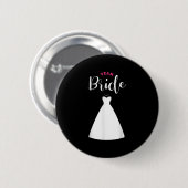 Team Bruid Team Bruidegom Verlovingsfeest Huwelijk Ronde Button 5,7 Cm (Voorkant /achterkant)