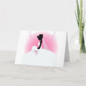 Team bruid Trouwjurk bruid bruids silhouet (Achterkant)