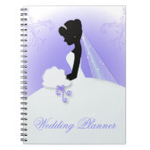 Team bruid Trouwjurk bruid bruids silhouet Notitieboek (Voorkant)