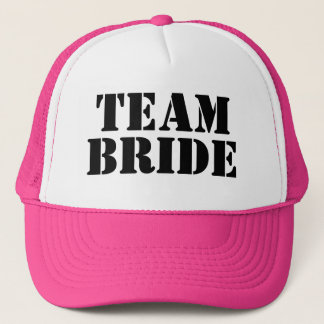 Team Bruid Trucker Hoed Trucker Pet