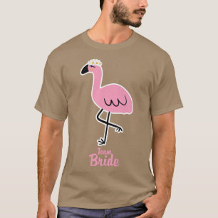Team Bruid Vogel Flamingo Dieren Verscheidenheid B T-shirt