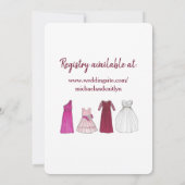 Team Bruid Vrijgezellenfeest Bachelorette Party Go Kaart (Achterkant)