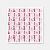 Team Bruid Vrijgezellenfeest Bachelorette Party Go Servet (Voorkant)