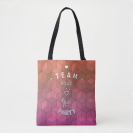 Team bruid - vrijgezellenfeest tote bag