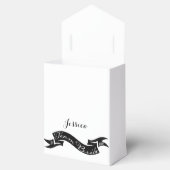 Team Bruid XO Hart Lint Bedankdoosjes (Geopend)