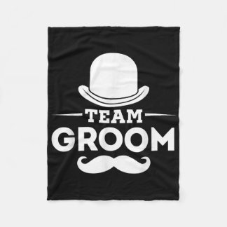 Team Bruidegom Crew Feest Team Bruidegom Verloofde Fleece Deken