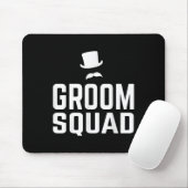 Team Bruidegom Trouwfeest Bruiloft Afscheidscadeau Muismat (Met muis)