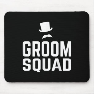 Team Bruidegom Trouwfeest Bruiloft Afscheidscadeau Muismat