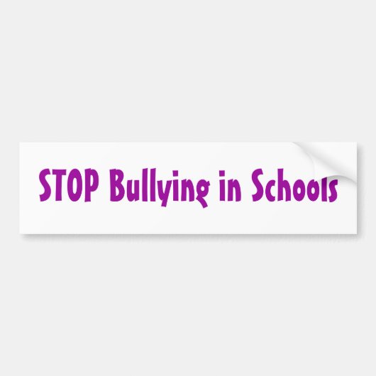 Team Bryson - Anti-Bullying bumper sticker 3 (Voorkant)