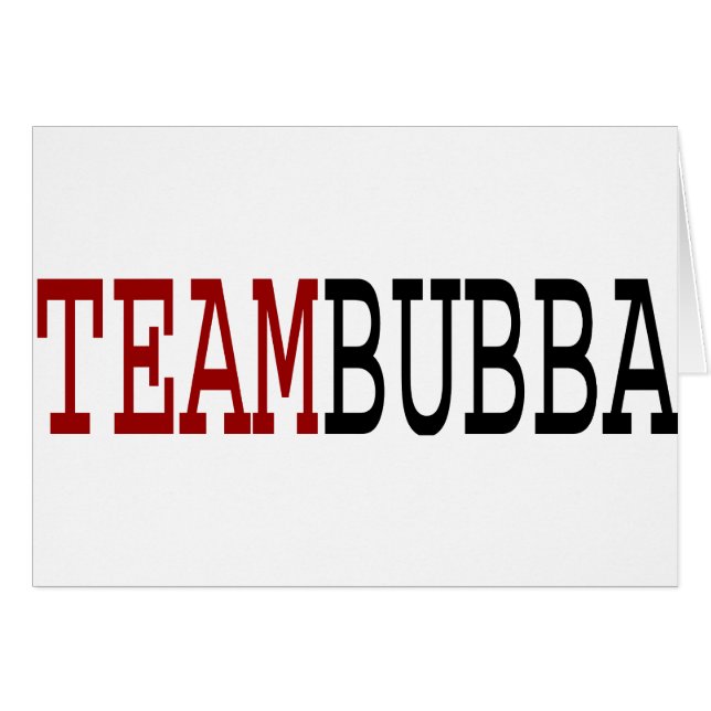 Team Bubba (Voorkant Horizontaal)