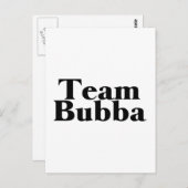 Team Bubba Briefkaart (Voorkant / Achterkant)