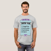 "Team Building Champions" T-shirt (Voorkant volledig)
