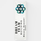 Team Building - Dream Team Company Logo Spandoek (Verticaal)