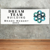 Team Building - Dream Team Company Logo Spandoek