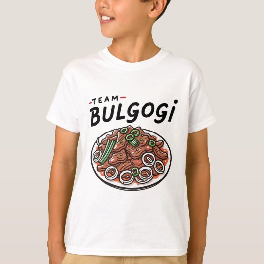 Team Bulgogi T-shirt (Voorkant)