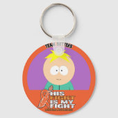 Team Butters - Ronde Sleutelhanger (Voorkant)