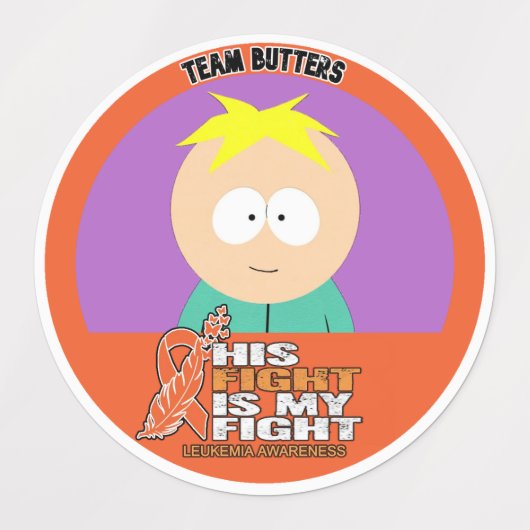 Team Butters - Stickers (Design 2)
